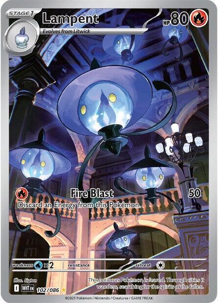 Lampent SV: White Flare 102/086 Illustration Rare NM
