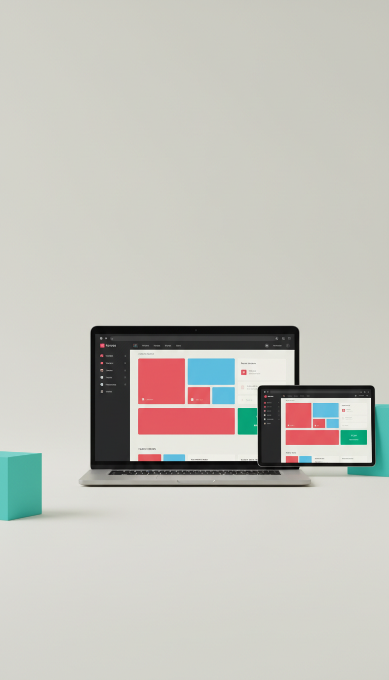 Web Dashboard Seamless Navigation