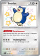 Snorlax SV: Paldean Fates 202/091 Shiny Rare NM
