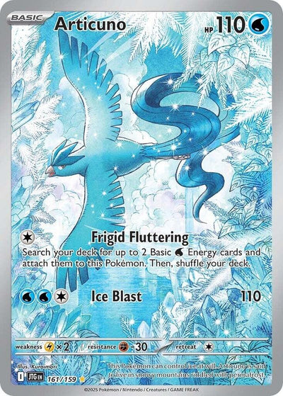 Articuno SV09: Journey Together 161/159 Illustration Rare NM